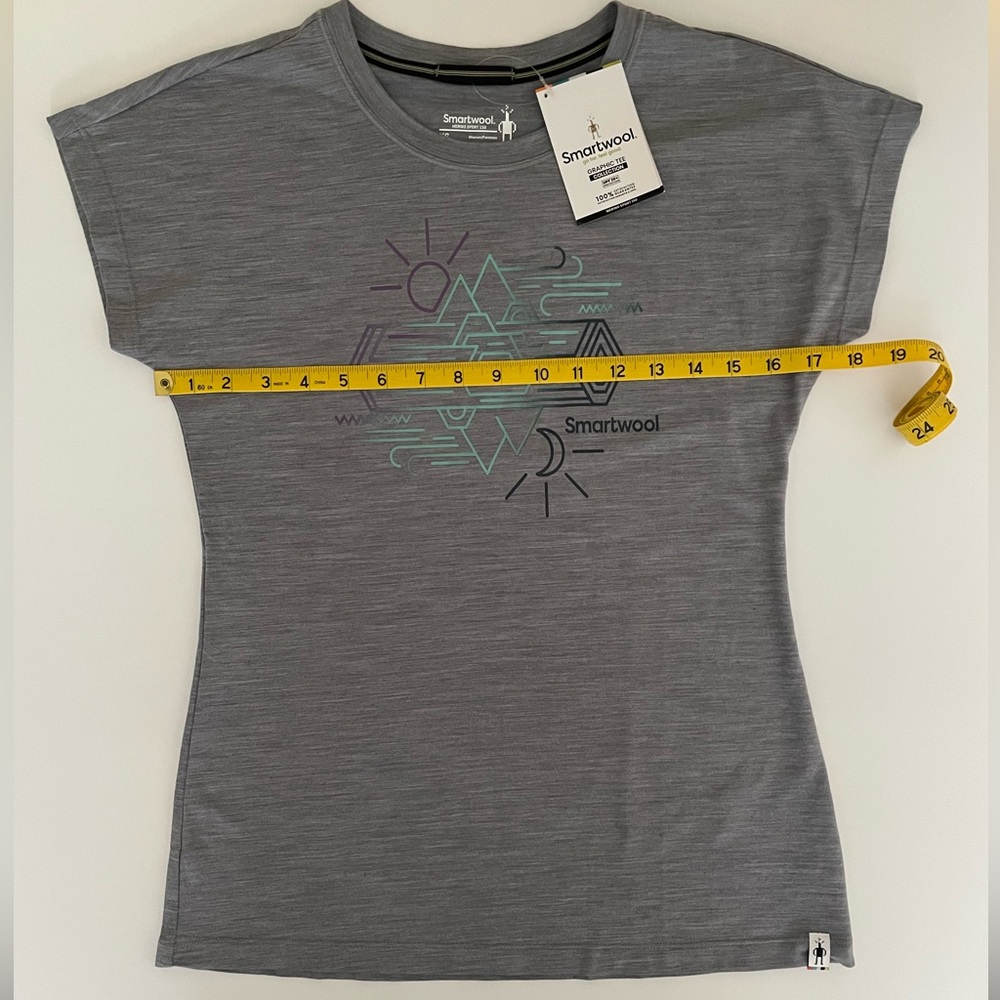 Smartwool Merino Sport 150 Mountain Reflection T-Shirt - Picture 5 of 8